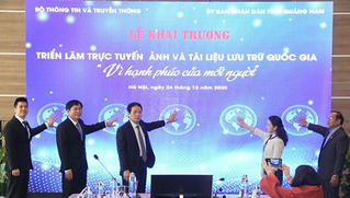 Khai mạc website Triển lãm “Vì Hạnh phúc của mỗi người”
