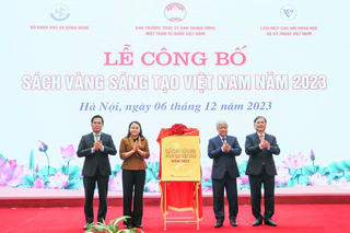 Công bố Sách vàng Sáng tạo Việt Nam năm 2023: Khơi dậy niềm tự hào về trí tuệ Việt Nam
