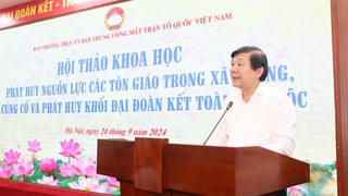 Phát huy nguồn lực các tôn giáo trong xây dựng, phát triển đất nước