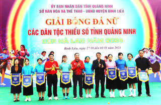 Đặc sắc Giải bóng đá nữ dân tộc thiểu số tại Quảng Ninh