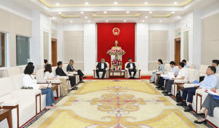 Lãnh đạo tỉnh Quảng Ninh tiếp xã giao Tổ chức liên chính phủ UnASDG