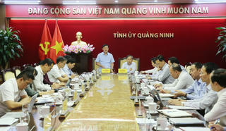 Ban Kinh tế Trung ương làm việc với tỉnh Quảng Ninh
