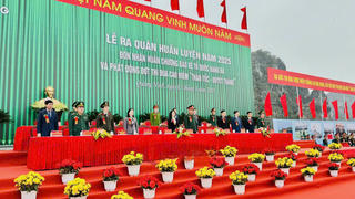 Bộ Chỉ huy Quân sự tỉnh Quảng Ninh đón nhận Huân chương Bảo vệ Tổ quốc hạng Ba