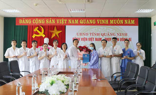 Người bệnh ghép thận đầu tiên tại Bệnh viện Việt Nam – Thuỵ Điển Uông Bí đã xuất viện