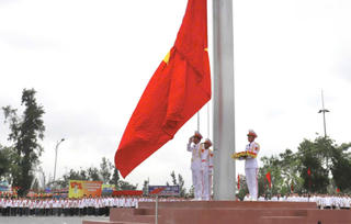 Lễ Thượng cờ đặc biệt trên đảo tiền tiêu Cô Tô