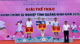 Giải Thể thao Hành chính sự nghiệp tỉnh Quảng Ninh năm 2025 thành công tốt đẹp