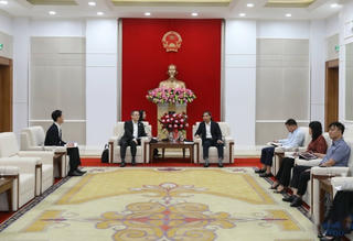 Lãnh đạo tỉnh Quảng Ninh tiếp Trưởng đại diện JETRO Hà Nội