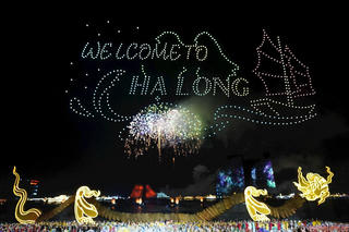 Bắn pháo hoa tầm cao tối 1/7 tại Quảng Ninh