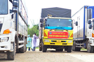 Lâm Đồng không sử dụng lái, phụ xe chưa tiêm vaccine vào vận tải hàng hoá