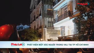 Phát hiện xác một xác người trong vali tại TP Hồ Chí Minh