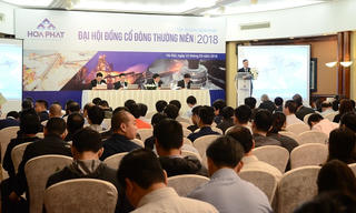 Hòa Phát đặt mục tiêu lợi nhuận sau thuế hơn 8.000 tỷ đồng năm 2018