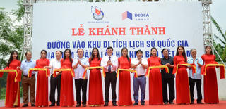 Tập đoàn Đèo Cả tài trợ tuyến đường dẫn vào di tích thành lập Hội Nhà báo Việt Nam
