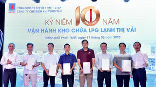 10 năm vận hành Kho chứa LPG lạnh Thị Vải: Dấu ấn tự hào của một công trình 'tiên phong'