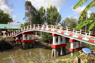 PV GAS khánh thành cầu xây cho người nghèo ở Cà Mau 