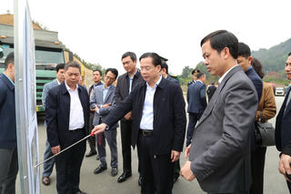 Bí thư tỉnh ủy Lạng Sơn kiểm tra việc thực hiện Cửa khẩu thông minh