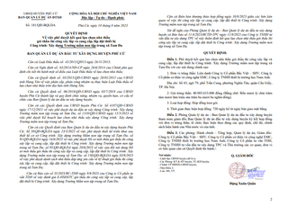 Ban quản lý dự án đầu tư xây dựng huyện Phù Cừ đưa ra những lý giải có hợp lý?