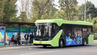 Hà Nội vận hành thêm tuyến buýt điện mới