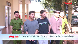 Thanh Hóa bắt 3 đối tượng lừa đảo tiền tỷ để bán sim số đẹp 
