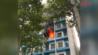 Cháy ký túc xá sinh viên trường Đại học Kinh tế TP HCM