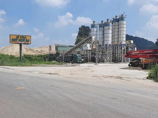 Thái Nguyên: Phát hiện nhiều vi phạm tại trạm trộn bê tông của Công ty Bút Sơn HP