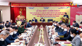 Ra mắt cuốn sách của Tổng Bí thư Nguyễn Phú Trọng