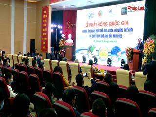  Lễ phát động Quốc gia hưởng ứng Ngày Nước, Ngày Khí tượng thế giới và Chiến dịch Giờ Trái đất năm 2022 