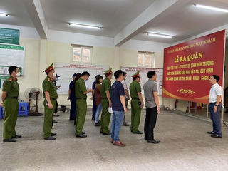 BCĐ 197 phường Ngọc Khánh xử lý vi phạm trật tự đô thị sau phản ánh của báo chí