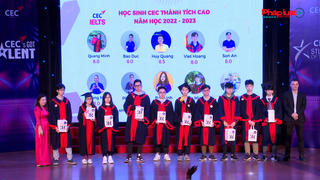 Vinh danh học sinh tiêu biểu năm học 2022