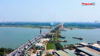  Dự án cầu Vĩnh Tuy giai đoạn 2 dự kiến hoàn thành trước 9/2023