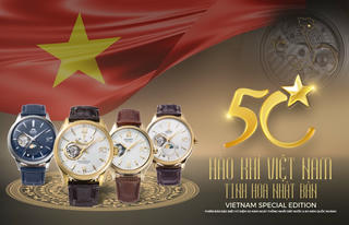 Ra mắt bộ sưu tập đồng hồ đặc biệt kỷ niệm 50 năm ngày thống nhất đất nước