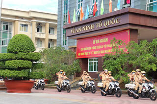 Công an Bà Rịa – Vũng Tàu ra quân trấn áp tội phạm, bảo đảm an toàn Tết Nhâm Dần 2022