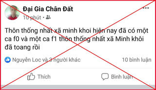 Đề nghị phạt 'Đại gia chân đất' 7,5 triệu đồng vì hoang tin về COVID-19