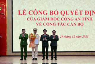 Công bố quyết định bổ nhiệm Trưởng Công an TP Thanh Hóa