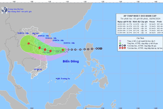 Thanh Hóa ra công điện khẩn ứng phó với áp thấp nhiệt đới đang mạnh lên