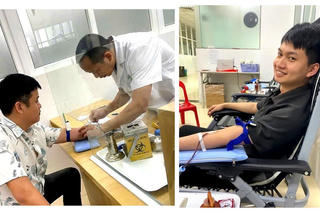 2 chiến sĩ công an Thanh Hóa cứu bé trai qua cơn nguy kịch