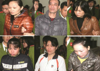 5 án tử hình, 1 án chung thân cho một "đường dây" vận chuyển heroin