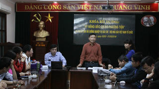 Sắc thêm ngòi bút từ những khóa tập huấn nghiệp vụ