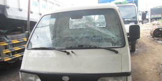 Bị đánh nhầm, garage sửa chữa ô tô tan hoang