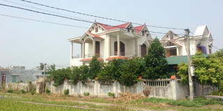 Lấp giếng làng để bán đất