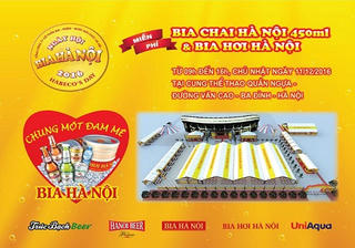 Ngày hội Bia Hà Nội – nồng nàn vị quen, thắm tình bằng hữu