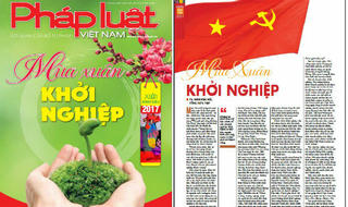 Giai phẩm đặc biệt Báo Pháp luật Việt Nam Xuân Đinh Dậu sẽ xuất hiện trên Báo PLVN điện tử