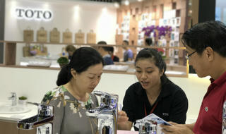 TOTO giới thiệu 8 bộ sen vòi thế hệ mới tại VIETBUILD TP.HCM 2017