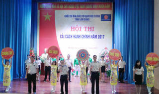 Lâm Đồng: Hội thi Cải cách hành chính năm 2017