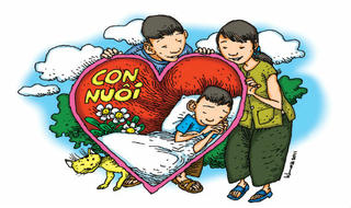 Nộp hồ sơ đăng ký con nuôi ở đâu?