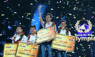 Phan Đăng Nhật Minh vô địch Đường lên đỉnh Olympia năm 2017