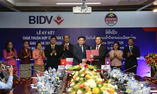 BIDV ký Thỏa thuận Hợp tác toàn diện với Ngân hàng Ngoại thương Lào