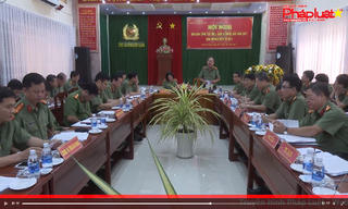 Bộ Công an: Hội nghị giao ban công tác xây dựng lực lượng Cụm thi đua số 8 và số 9