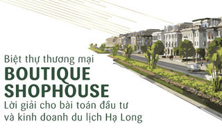 [Infographic] 5 lý do khiến giới đầu tư mini hotel mê Boutique Shophouse Hạ Long 