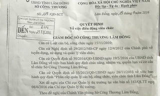 Chi cục Quản lý thị trường Lâm Đồng: “Hợp thức hóa” lao động hợp đồng thành cán bộ viên chức?