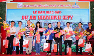 Dự án Diamond City chính thức được bàn giao cho khách hàng